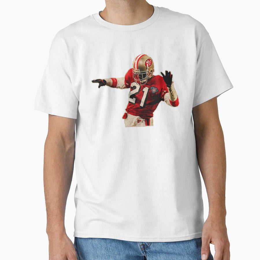 Deion Sanders San Francisco 49Ers Fan T-Shirt - Graphic Print for Adults - T-Shirt, Sweatshirt, Hoodie