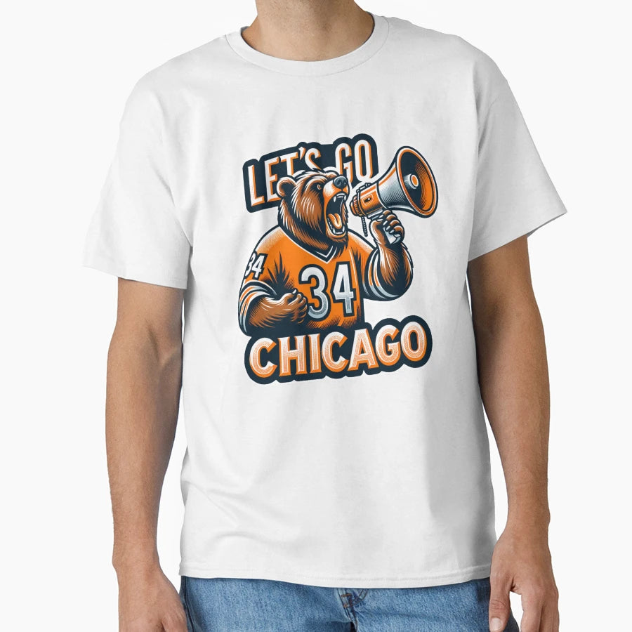 Lets Go Chicago T-Shirt - Trendy Graphic Men Women - T-Shirt, Sweatshirt, Hoodie
