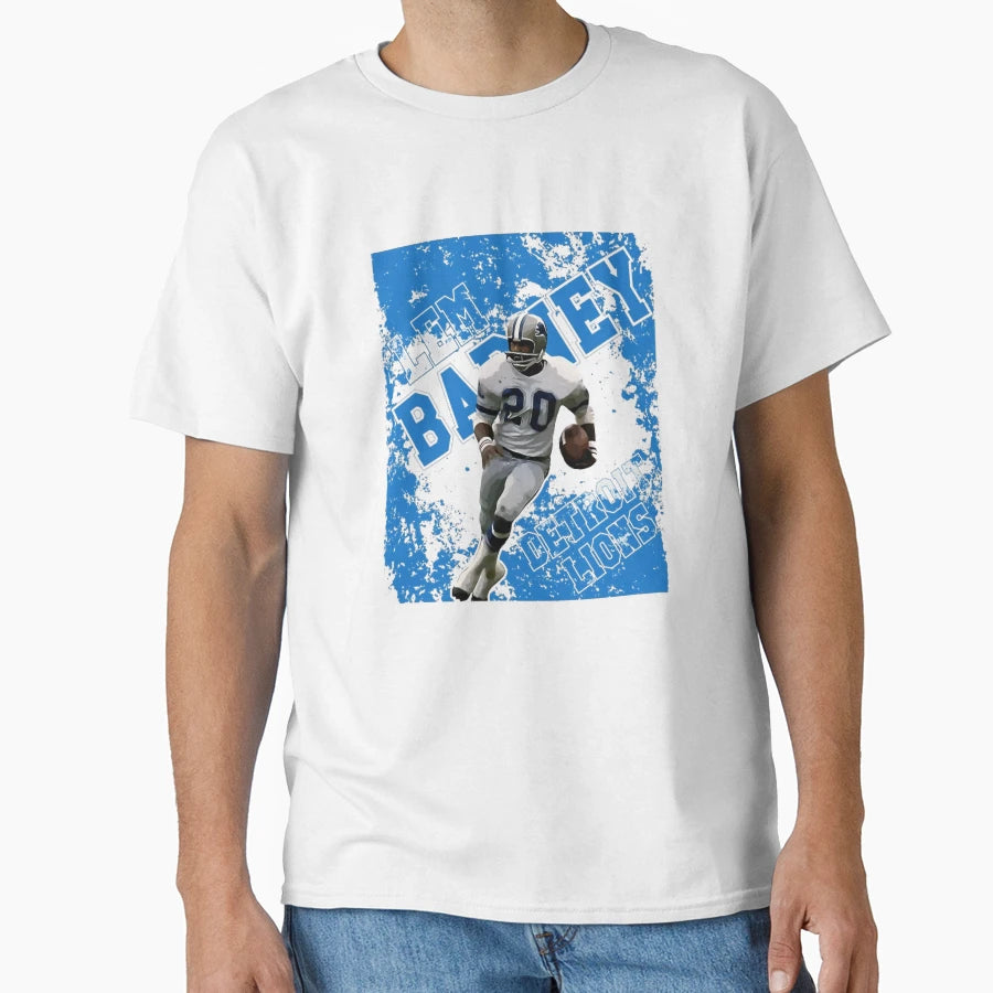 Lem Barney Detroit Lions T-Shirt - Fun Novelty Design Men Women - T-Shirt, Sweatshirt, Hoodie