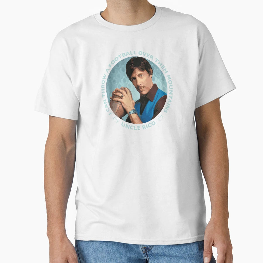Napoleon Dynamite Uncle Rico T-Shirt - Casual Everyday Wear for Adults - T-Shirt, Sweatshirt, Hoodie