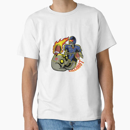 Killshot American Football Player T-Shirt - Minimalist Print Men Women - T-Shirt, Sweatshirt, Hoodie