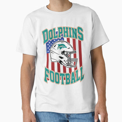 Art Miami Dolphins T-Shirt - Trendy Graphic Men Women - T-Shirt, Sweatshirt, Hoodie