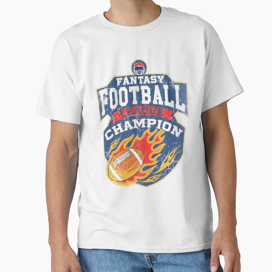 Fantasy Football Team T T-Shirt - Aesthetic Graphic for Adults - T-Shirt, Sweatshirt, Hoodie