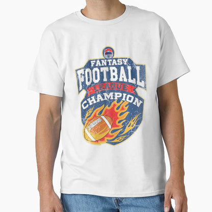 Fantasy Football Team T T-Shirt - Aesthetic Graphic for Adults - T-Shirt, Sweatshirt, Hoodie