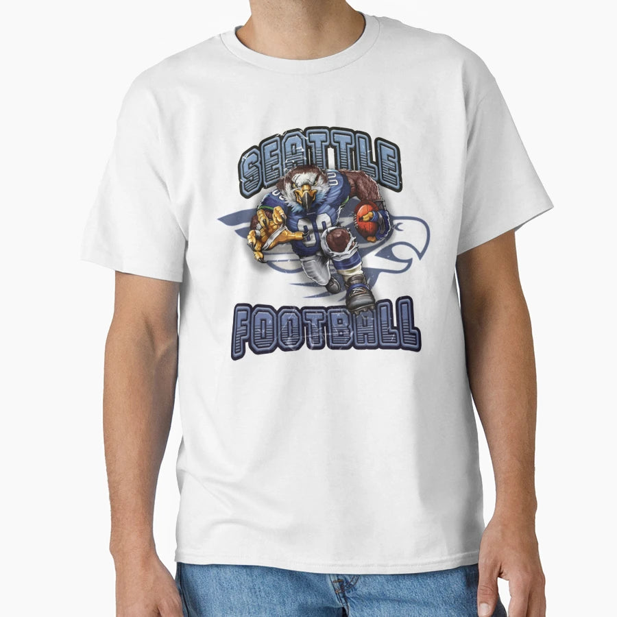 Seattle Football Detroit Lions T-Shirt - Casual Everyday Wear Unisex - T-Shirt, Sweatshirt, Hoodie