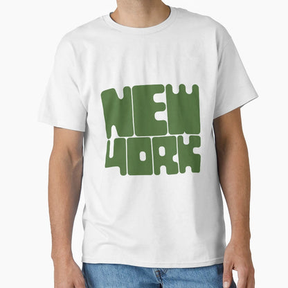 New York Treetop Green T-Shirt - Fun Novelty Design Unisex - T-Shirt, Sweatshirt, Hoodie