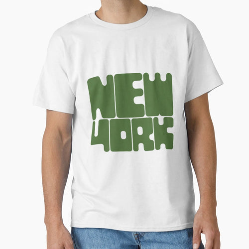 New York Treetop Green T-Shirt - Fun Novelty Design Unisex - T-Shirt, Sweatshirt, Hoodie