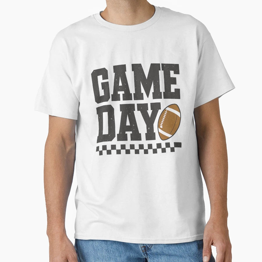Game Day Football Gameday Football T-Shirt - Novelty Apparel for Adults - T-Shirt, Sweatshirt, Hoodie