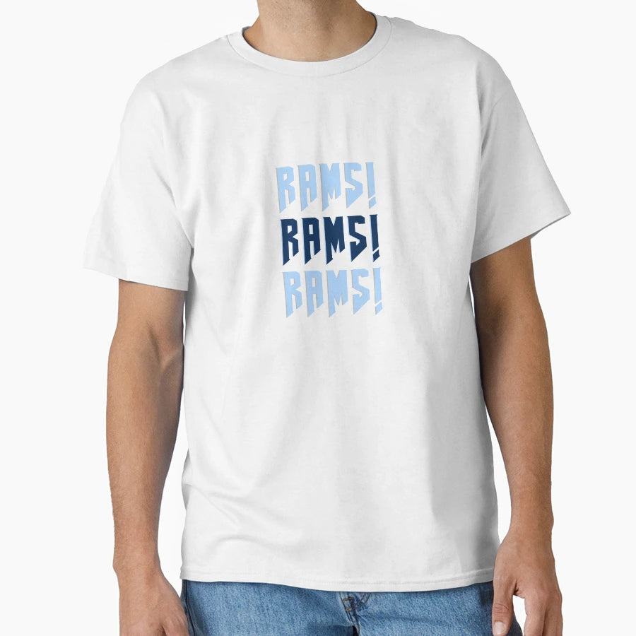Rams Rams Rams T-Shirt - Fun Novelty Design for Adults - T-Shirt, Sweatshirt, Hoodie