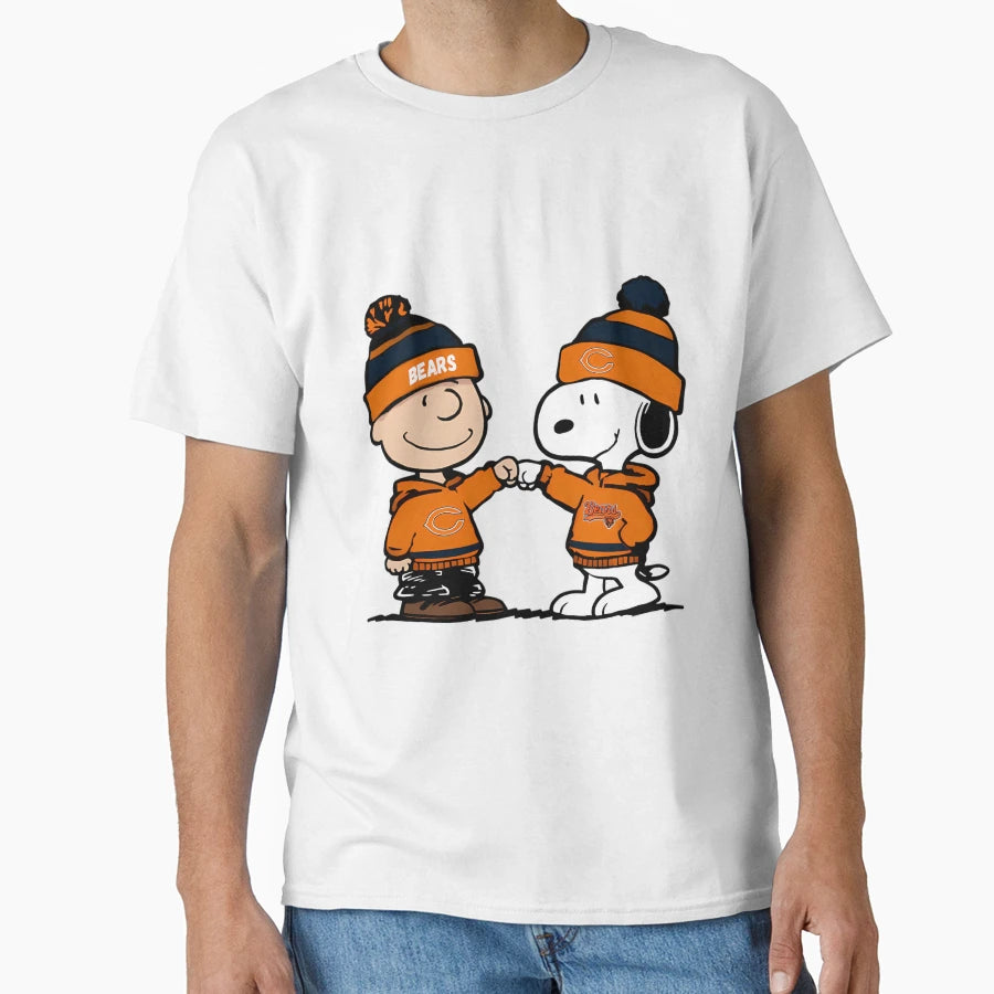 Chicago Bears Snoopy T-Shirt - Streetwear Style for Adults - T-Shirt, Sweatshirt, Hoodie