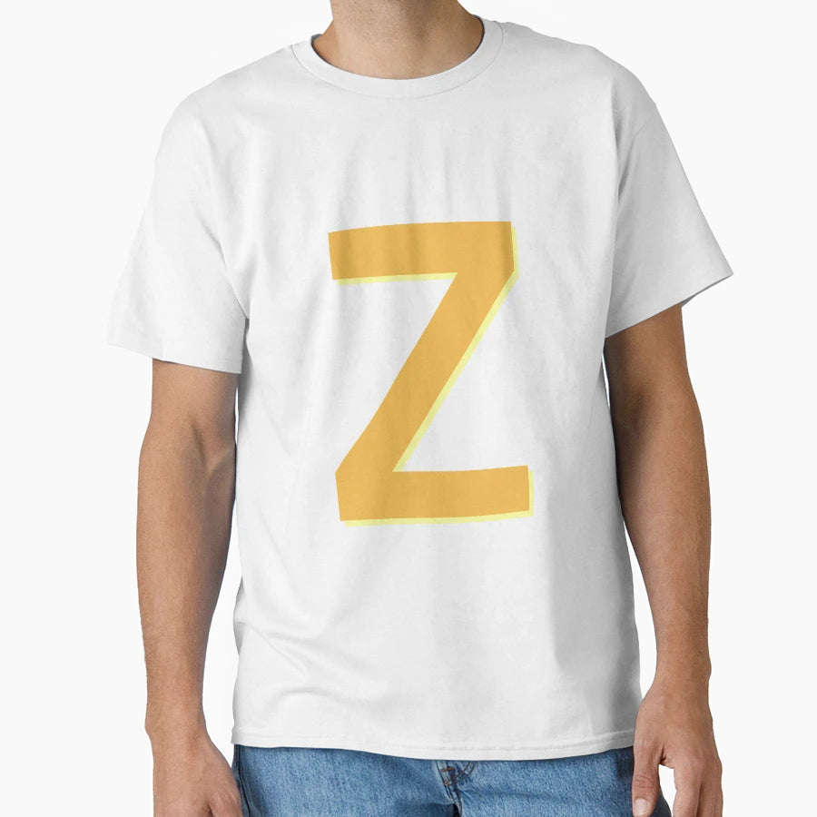 Letter Z Alphabet Z T-Shirt - Aesthetic Graphic Unisex - T-Shirt, Sweatshirt, Hoodie
