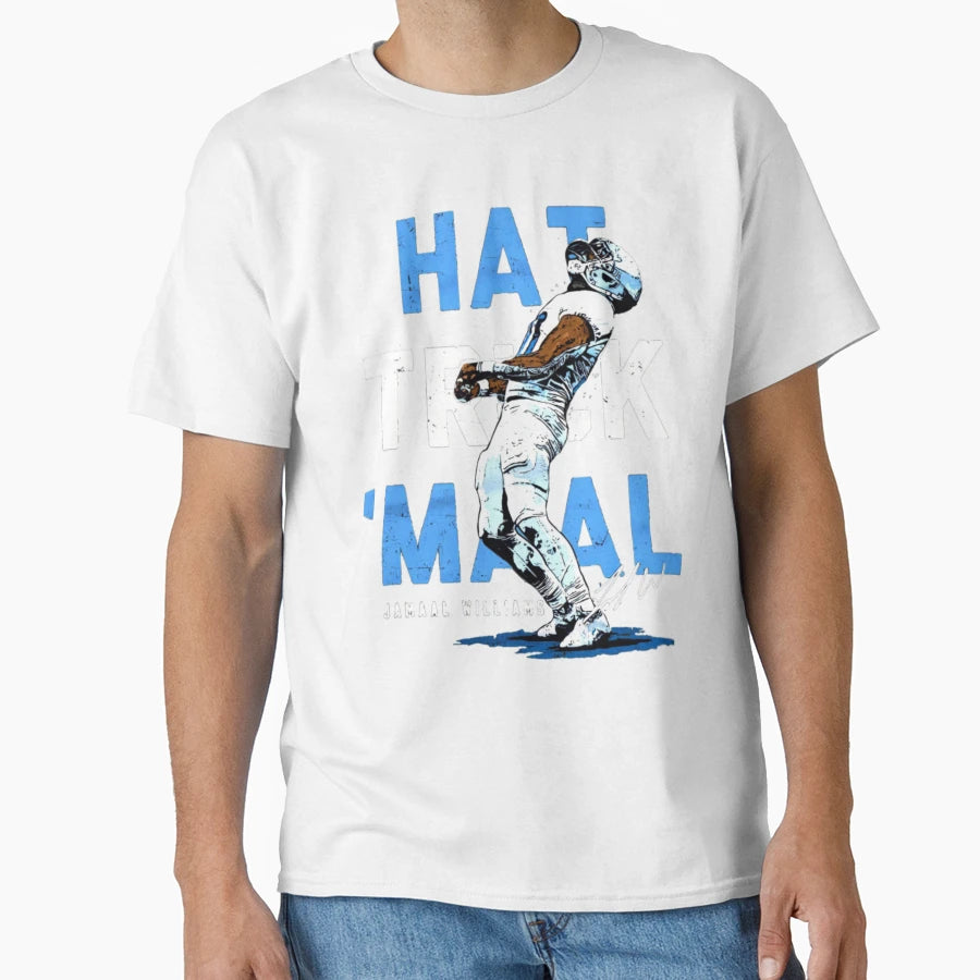 Jamaal Williams Hat Trick Maal Amon T-Shirt - Streetwear Style Unisex - T-Shirt, Sweatshirt, Hoodie