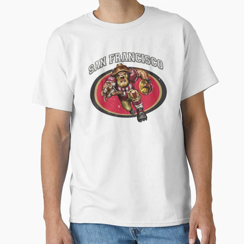 San Francisco Football Detroit Lions T-Shirt - Aesthetic Graphic Men Women - T-Shirt, Sweatshirt, Hoodie