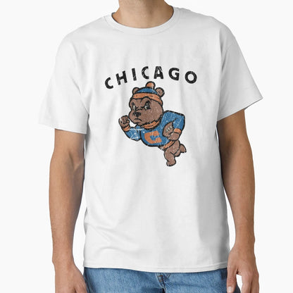 Bears Mascot Cub Chicago T-Shirt - Custom Art Print Men Women - T-Shirt, Sweatshirt, Hoodie