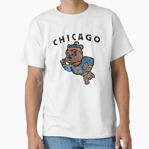 Bears Mascot Cub Chicago T-Shirt - Custom Art Print Men Women - T-Shirt, Sweatshirt, Hoodie