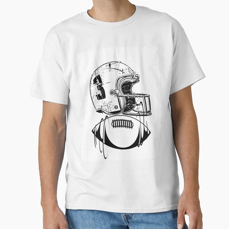 American Rugby T-Shirt - Custom Art Print Unisex - T-Shirt, Sweatshirt, Hoodie