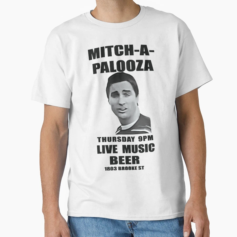 Mitch Palooza T-Shirt - Minimalist Print Unisex - T-Shirt, Sweatshirt, Hoodie