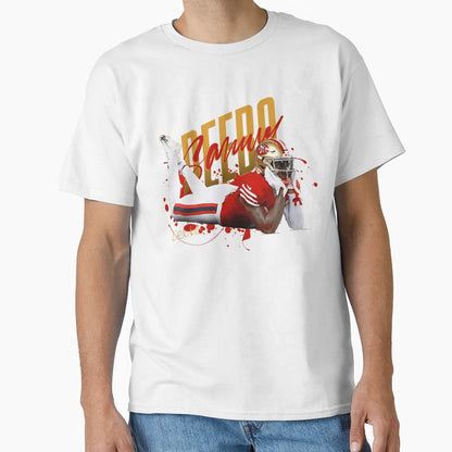 Deebo Sport Samuel T-Shirt - Minimalist Print for Adults - T-Shirt, Sweatshirt, Hoodie