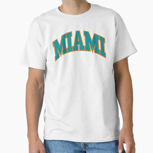 Miami T-Shirt - Minimalist Print Men Women - T-Shirt, Sweatshirt, Hoodie