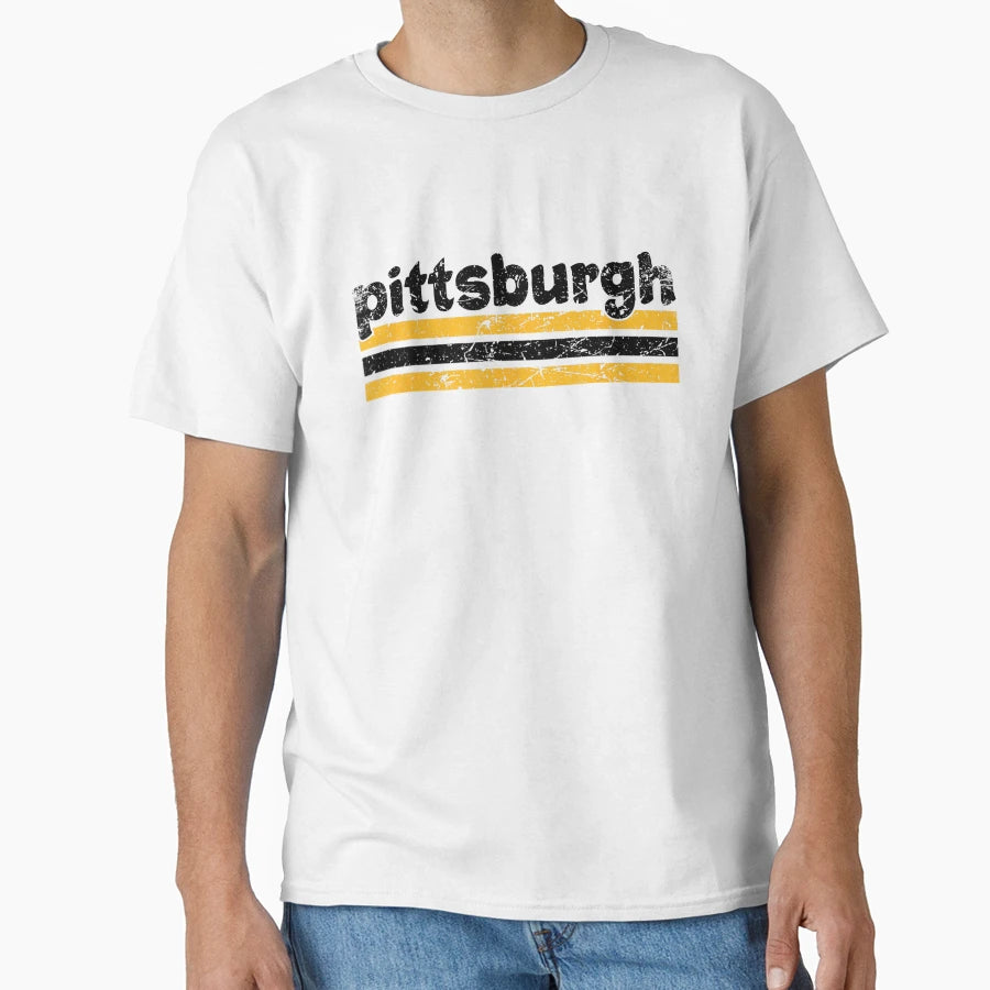 Pittsburgh Map City T-Shirt - Streetwear Style Unisex - T-Shirt, Sweatshirt, Hoodie