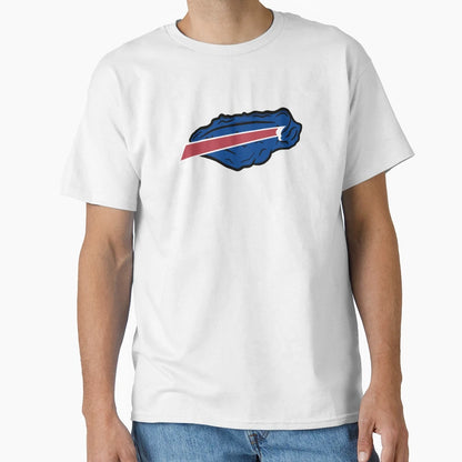 Buffalo Bills Chicken Wing Flat T-Shirt - Casual Everyday Wear Men Women - T-Shirt, Sweatshirt, Hoodie