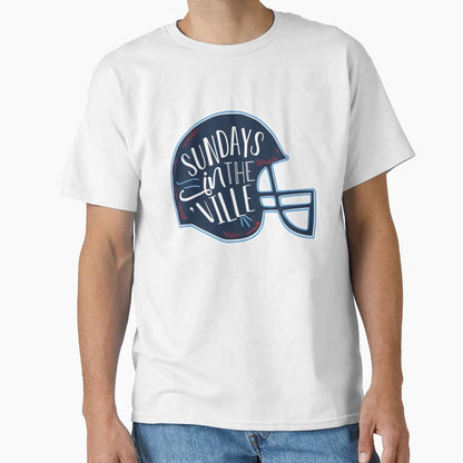 Football Sundays Nashville Tennessee T-Shirt - Fun Novelty Design Men Women - T-Shirt, Sweatshirt, Hoodie