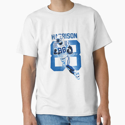 Marvin Harrison Indianapolis 88 T-Shirt - Graphic Print for Adults - T-Shirt, Sweatshirt, Hoodie