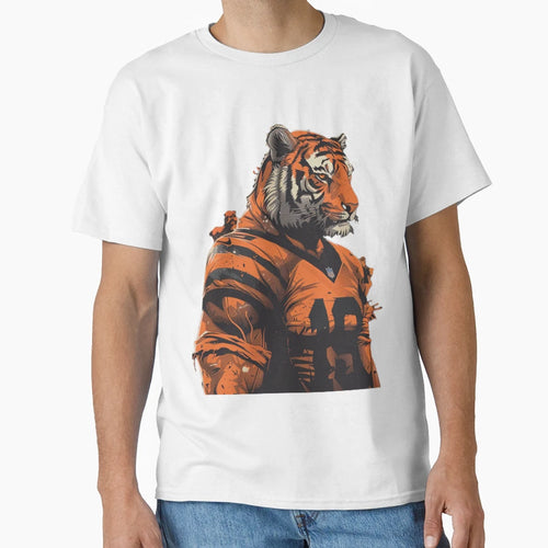 Bengal Tiger Cincinnati T-Shirt - Custom Art Print Unisex - T-Shirt, Sweatshirt, Hoodie