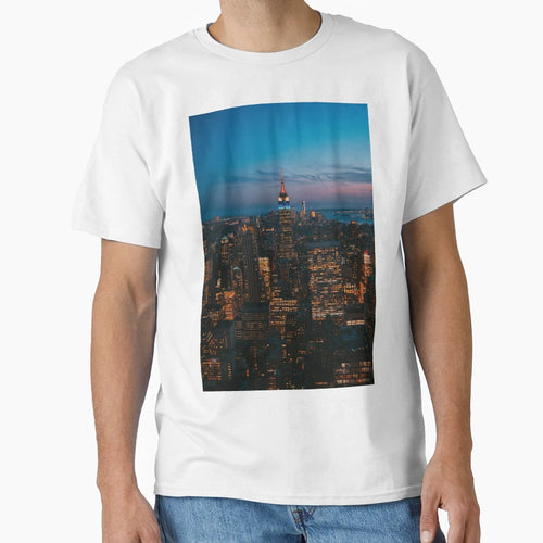 Nyc Night T-Shirt - Aesthetic Graphic Men Women - T-Shirt, Sweatshirt, Hoodie
