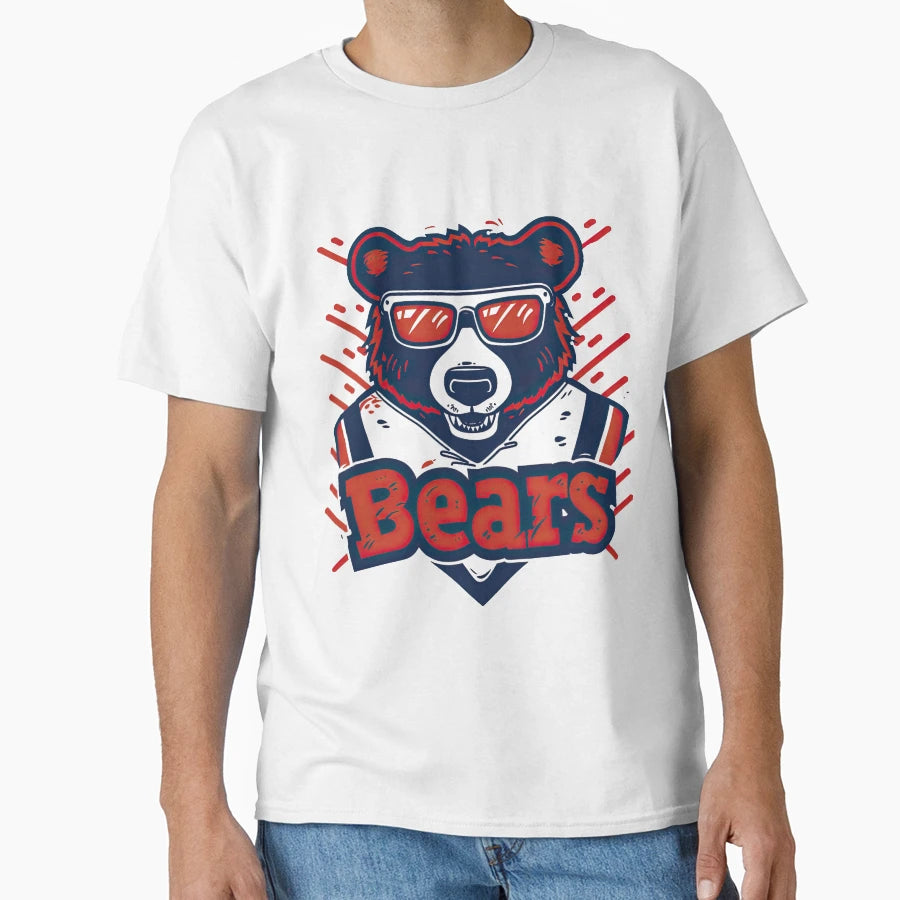 Chicago Bears Football Team 2 T-Shirt - Aesthetic Graphic Men Women - T-Shirt, Sweatshirt, Hoodie