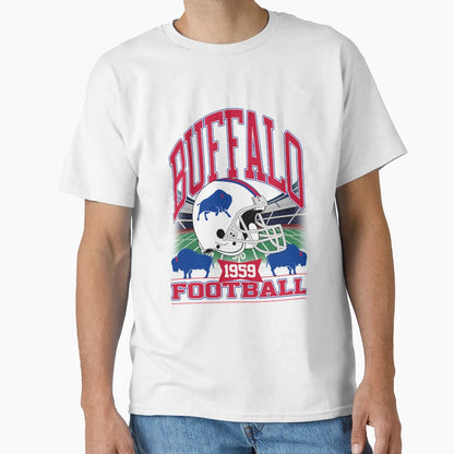 Buffalo Football Gridiron Legacy V2 T-Shirt - Trendy Graphic for Adults - T-Shirt, Sweatshirt, Hoodie
