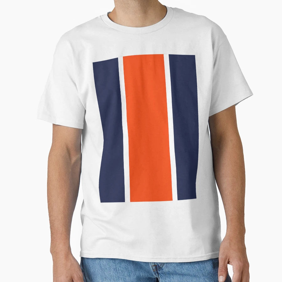 Luton Navy White Orange Football T-Shirt - Casual Everyday Wear Men Women - T-Shirt, Sweatshirt, Hoodie