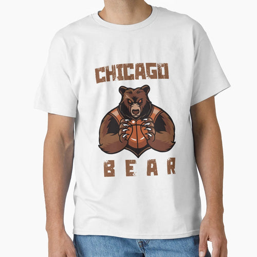 Chicago Bear T-Shirt - Streetwear Style Men Women - T-Shirt, Sweatshirt, Hoodie