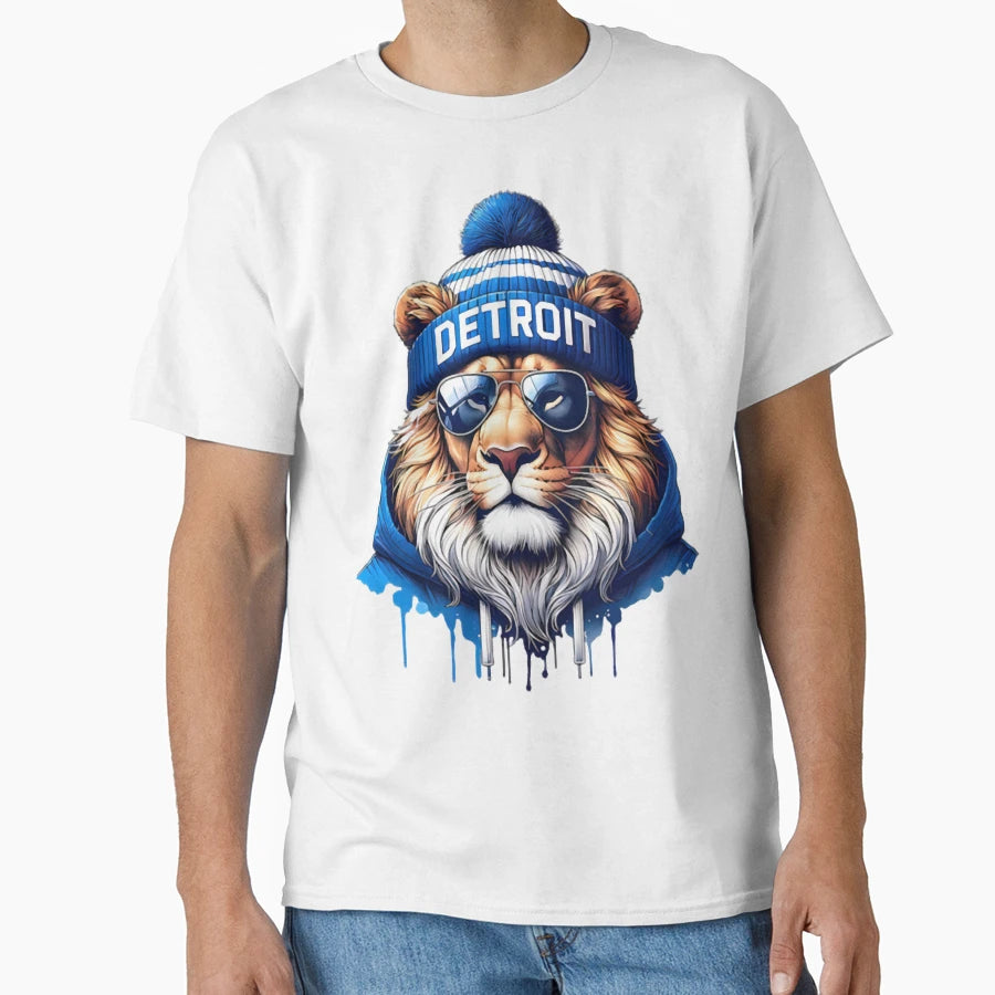 Detroit Lions T-Shirt - Streetwear Style for Adults - T-Shirt, Sweatshirt, Hoodie