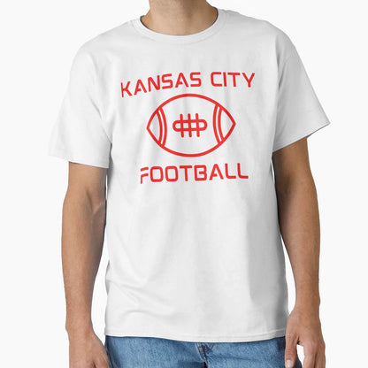Kansas City Football T-Shirt - Novelty Apparel Unisex - T-Shirt, Sweatshirt, Hoodie