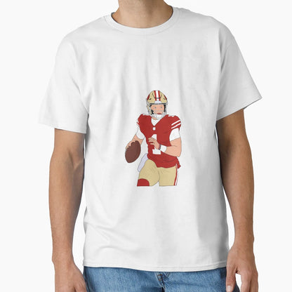 San Francisco 49Ers Mac Jones T-Shirt - Streetwear Style for Adults - T-Shirt, Sweatshirt, Hoodie