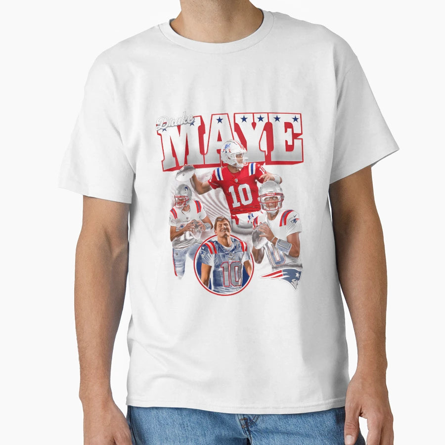 Drake Maye T-Shirt - Unique Graphic Unisex - T-Shirt, Sweatshirt, Hoodie