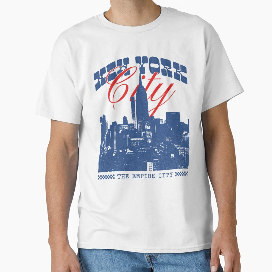 New York City T-Shirt - Minimalist Print Men Women - T-Shirt, Sweatshirt, Hoodie