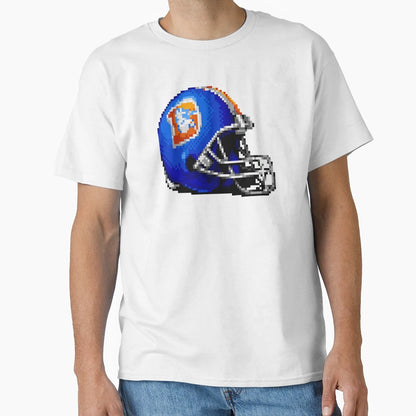 Broncos Helmet Sprite T-Shirt - Casual Everyday Wear Unisex - T-Shirt, Sweatshirt, Hoodie