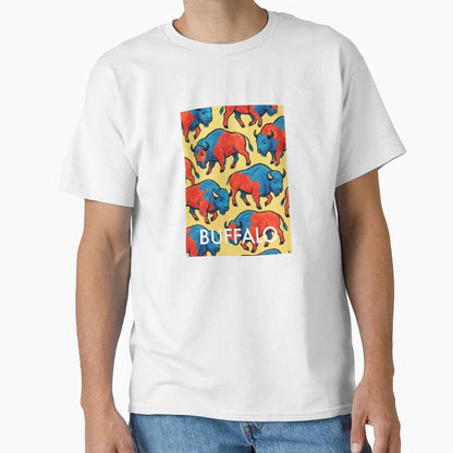 Buffalo T-Shirt - Graphic Print Men Women - T-Shirt, Sweatshirt, Hoodie