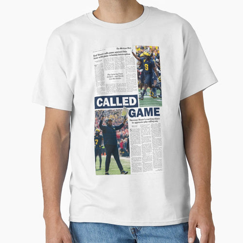 Michigan Daily Sports Monday 11 29 T-Shirt - Custom Art Print Unisex - T-Shirt, Sweatshirt, Hoodie