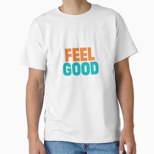 Minimalist Feel Good Slogan Chunky T-Shirt - Unique Graphic for Adults - T-Shirt, Sweatshirt, Hoodie