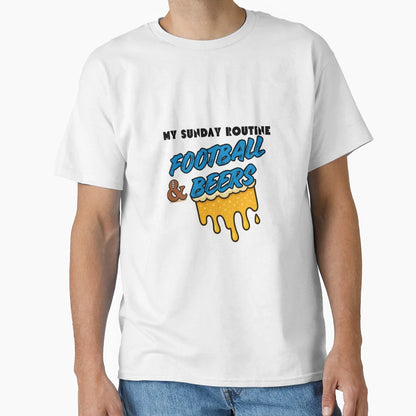 Carolina Panthers Sunday Football T-Shirt - Minimalist Print Men Women - T-Shirt, Sweatshirt, Hoodie