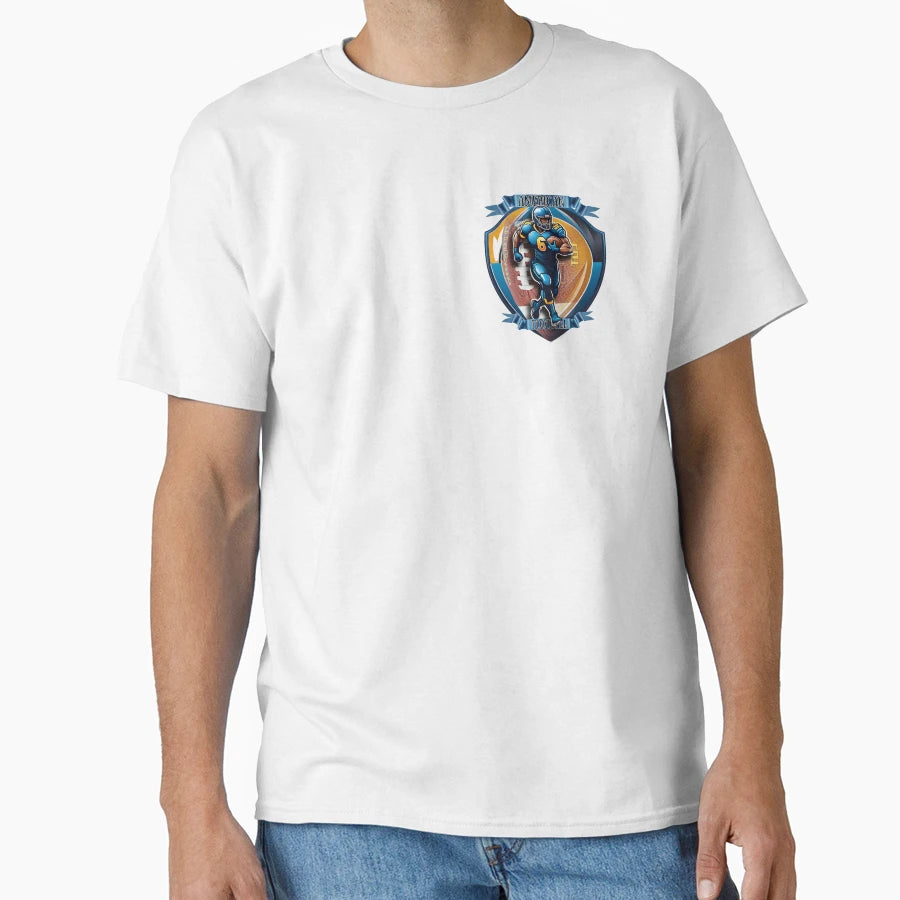American Football Emblem T-Shirt - Minimalist Print Unisex - T-Shirt, Sweatshirt, Hoodie