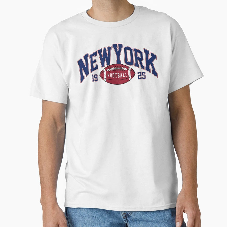 New York Football Varsity T-Shirt - Casual Everyday Wear for Adults - T-Shirt, Sweatshirt, Hoodie