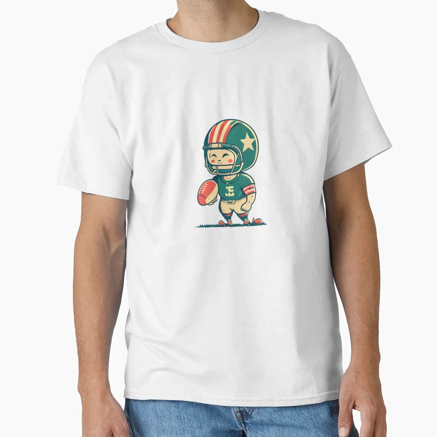 Supercharged Fandom American Football Fan T-Shirt - Graphic Print Unisex - T-Shirt, Sweatshirt, Hoodie