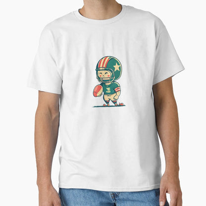 Supercharged Fandom American Football Fan T-Shirt - Graphic Print Unisex - T-Shirt, Sweatshirt, Hoodie