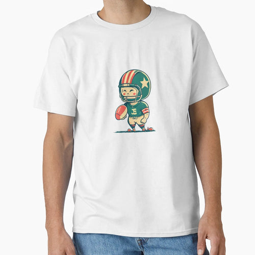 Supercharged Fandom American Football Fan T-Shirt - Graphic Print Unisex - T-Shirt, Sweatshirt, Hoodie