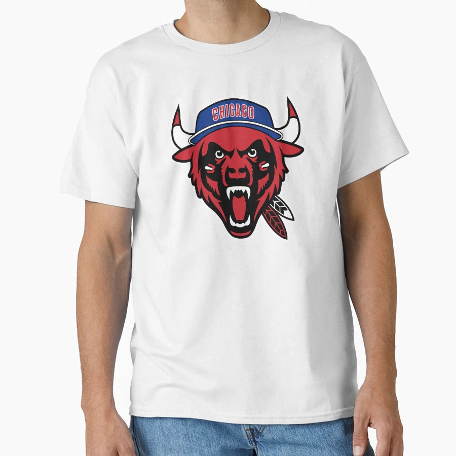 Chicago Beast North T-Shirt - Unique Graphic Unisex - T-Shirt, Sweatshirt, Hoodie