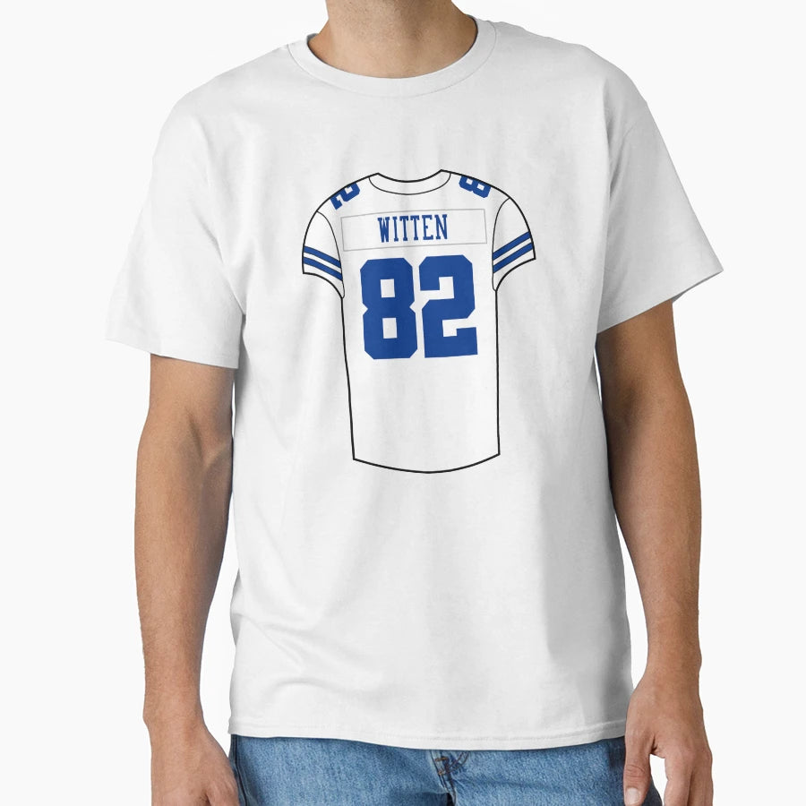 Jason Witten Home Jersey T-Shirt - Streetwear Style for Adults - T-Shirt, Sweatshirt, Hoodie